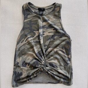 AQUA Camo printed tank!